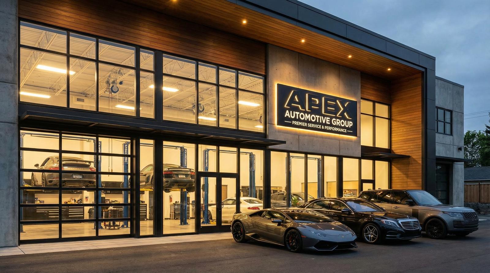 探花修车改装公司门店