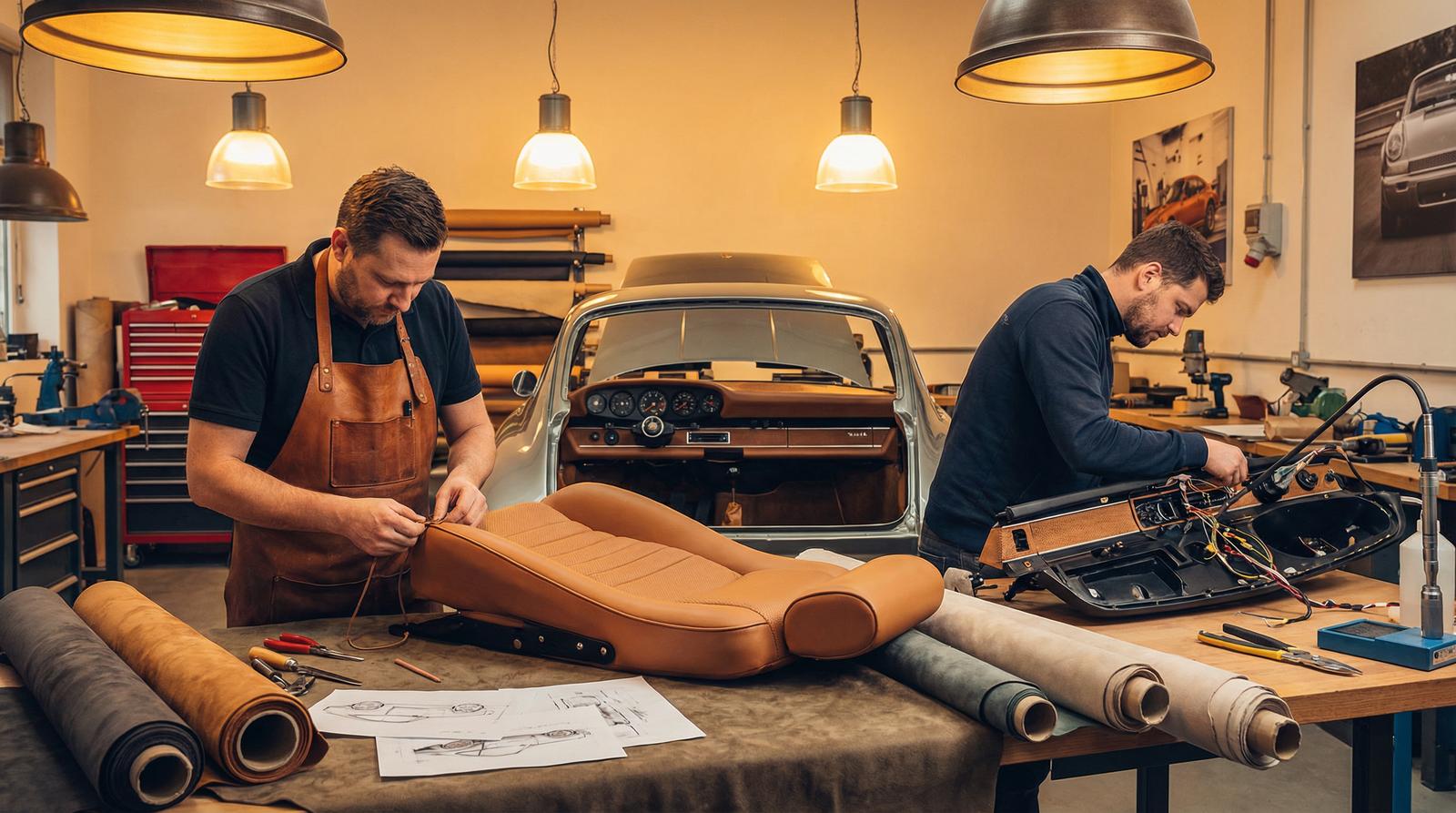 探花内饰改装视频